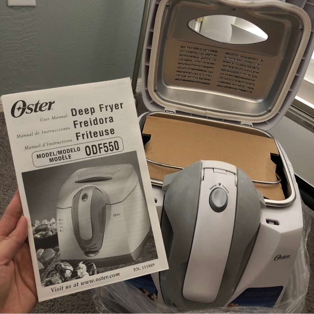 OSTER Cool-Touch Immersion Deep Fryer